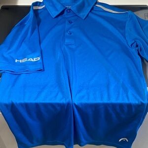HEAD Bright Blue Sports Polo